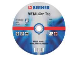 Berner Top M&eacute;tal Line Disque De Meulage 115x6.0x22.2mm - Bleu