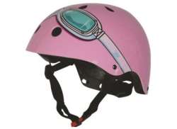 Kiddi Moto Goggle Casques Pour Enfants Rose - Taille XS 45-50cm
