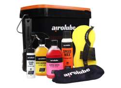 Airolube Bike Essentials Cire Set De Nettoyage 6L - 9-Pi&egrave;ces