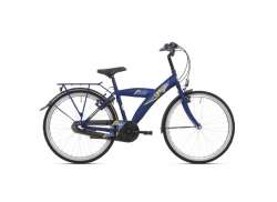 BikeFun Urban V&eacute;lo Gar&ccedil;ons 20&quot; Moyeu De Frein - Mat Cobalt Bleu