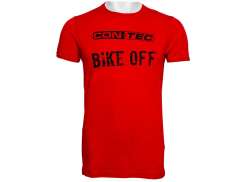 Contec Bike Off T-Shirt Mc Rouge/Noir