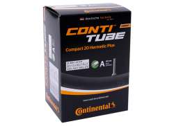 Continental Compact 20 Hermetic Plus 20 x1 1/4-1.75&quot; Valve Schrader - Noir
