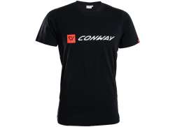 Conway Logoline T-Shirt Mc Noir - 2XL