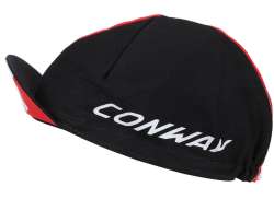 Conway RR V&eacute;lo Capuchon Noir/Rouge - One Taille