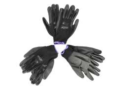 Cyclon Travail Gants PU-Flex Noir/Violet - Taille 7 (3)
