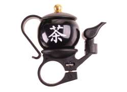 HBS Luxe Japanse Theepot Sonnette De V&eacute;lo &Oslash;22,2mm - Noir