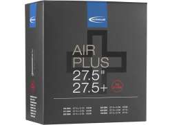 Schwalbe Air Plus Chambre &Agrave; Air 27.5x2.10-2.80&quot; Vp 40mm - Noir