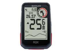 Sigma Rox 4.0 GPS Navigation HR/Cadence - Noir