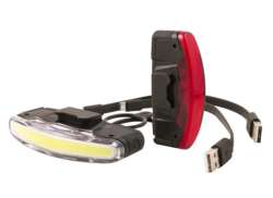 Spanninga Arco Set &Eacute;clairage LED Pile USB - Noir