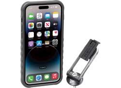 Topeak RideCase T&eacute;l&eacute;phone Bo&icirc;tier iPhone 14 Pro Max Incl. Installation Noir