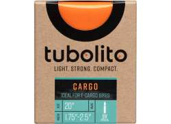 Tubolito Cargo/e-Cargo Chambre &Agrave; Air 20 x 1.75 - 2.5 Vp - Orange.