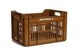 Urban Proof Caisses Pour V&eacute;lo 30L 40x30x25cm Recycled - Toffee Brun