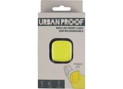 Urban Proof Phare Avant LED Pile USB - Jaune