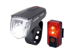 VDO &Eacute;co Light M90 FL Jeu D&acute;&Eacute;clairages LED USB - Noir