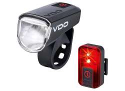 VDO M30 FL / Rouge RL Set &Eacute;clairage LED USB - Noir
