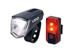 VDO M60 FL / Rouge RL Set &Eacute;clairage LED USB - Noir