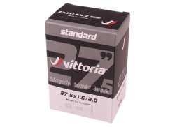 Vittoria Standard Chambre &Agrave; Air 27.5x1.50-2.0 Valve Schrader 48mm - Noir