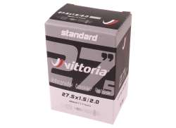 Vittoria Standard Chambre &Agrave; Air 27.5x1.50-2.0 Vp 48mm - Noir