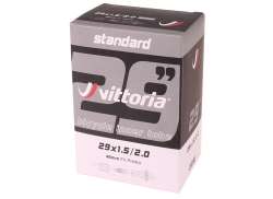 Vittoria Standard Chambre &Agrave; Air 29x1.5-2.0&quot; Vp 48mm - Noir