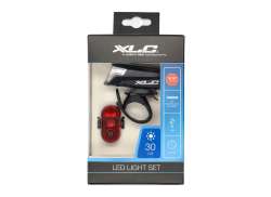 XLC Altair Plus S23+ Jeu D&acute;&Eacute;clairages LED Pile USB - Rouge/Noir