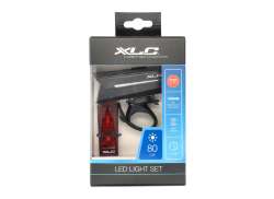 XLC Proxima Pro Plus S25+ Jeu D&acute;&Eacute;clairages LED Pile USB - Noir